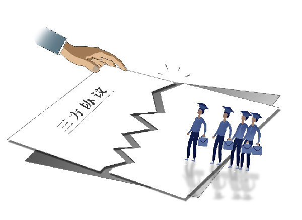 企業單方毀約、變相勸退　校招生權益如何保障？