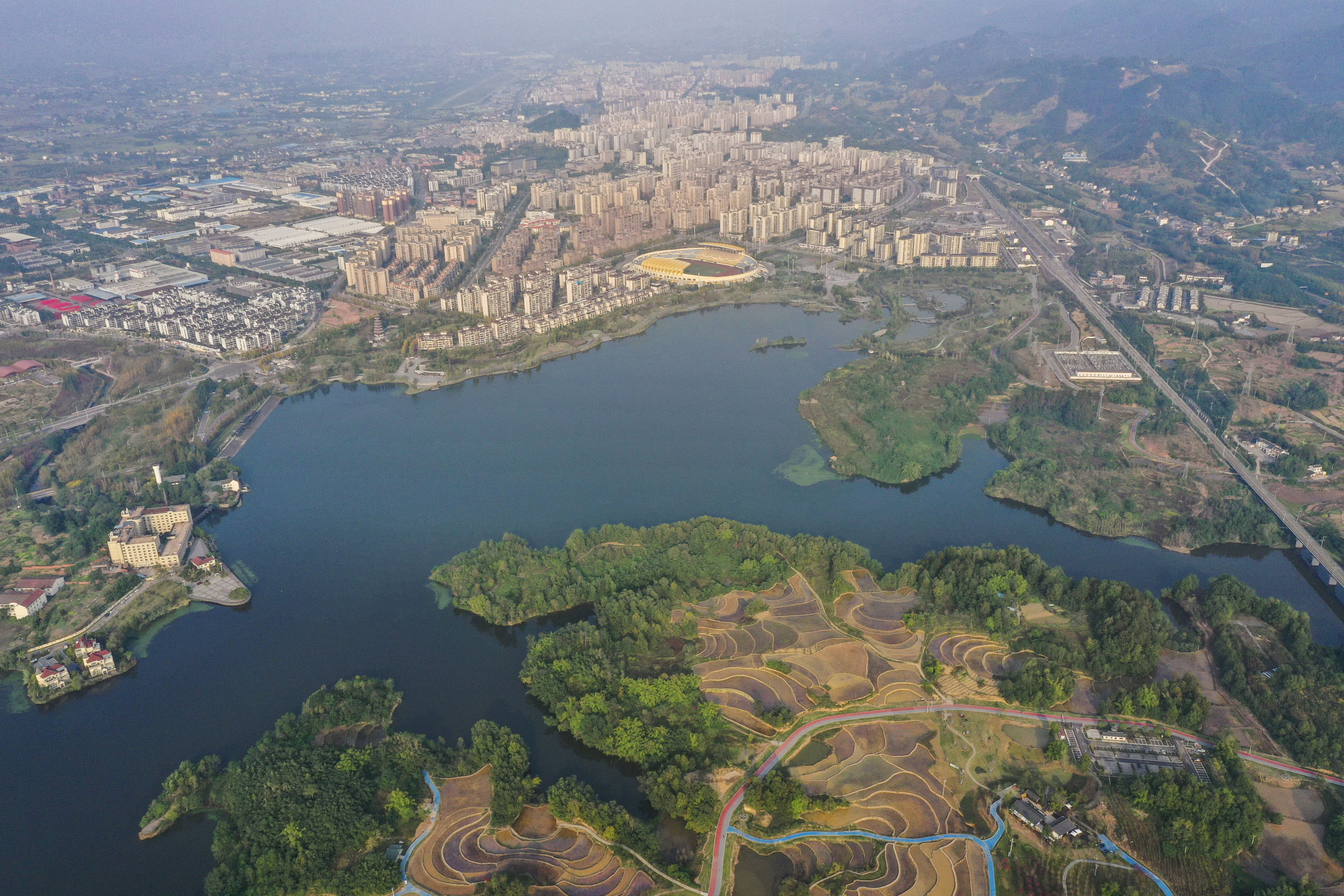 沒有大江大湖為何能成“國際濕地城市”？——重慶市梁平區探索濕地保護利用新路徑觀察
