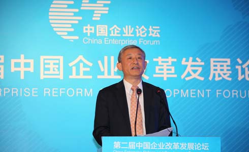 國資委副秘書長、新聞發言人彭華崗主持論壇