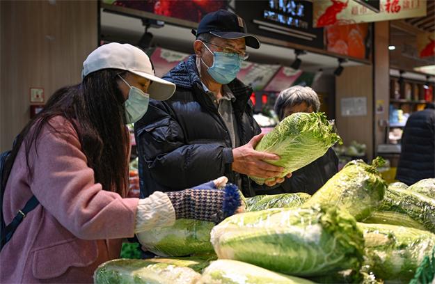 就地過年有保障　北京“菜籃子”量足價穩